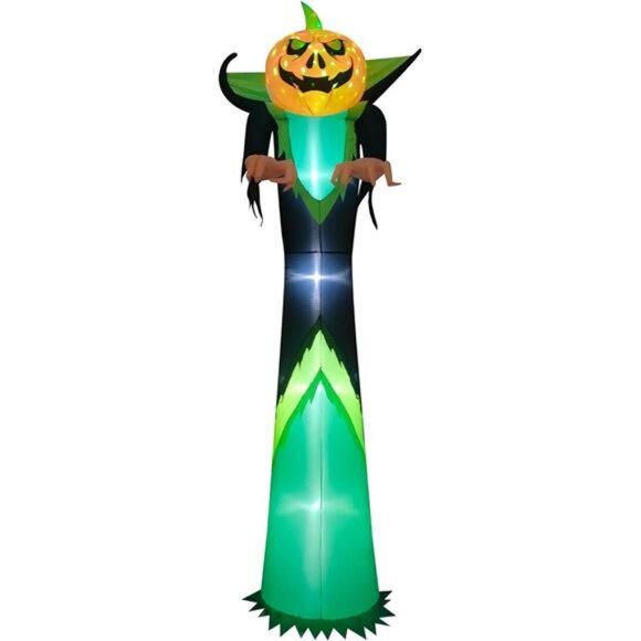 12ft Halloween Inflatable Decor with LED Lights Outdoor Blow up Decor - Picture 5 of 8